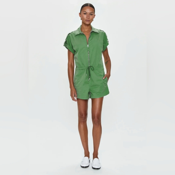pistola Pants - NWT Pistola Meg Romper in Avocado (Green), Size XXS